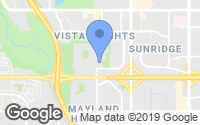 Map of Crestmont, AB