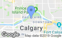 Map of Crestmont, AB