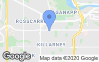 Map of Crestmont, AB
