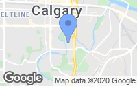 Map of Crestmont, AB