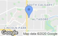 Map of Crestmont, AB