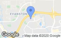 Map of Crestmont, AB