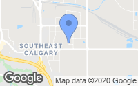 Map of Crestmont, AB