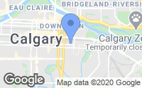 Map of Crestmont, AB