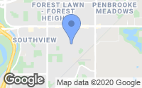 Map of Crestmont, AB